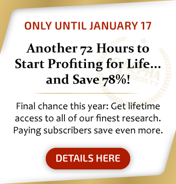 Start profiting for life... only until January 17