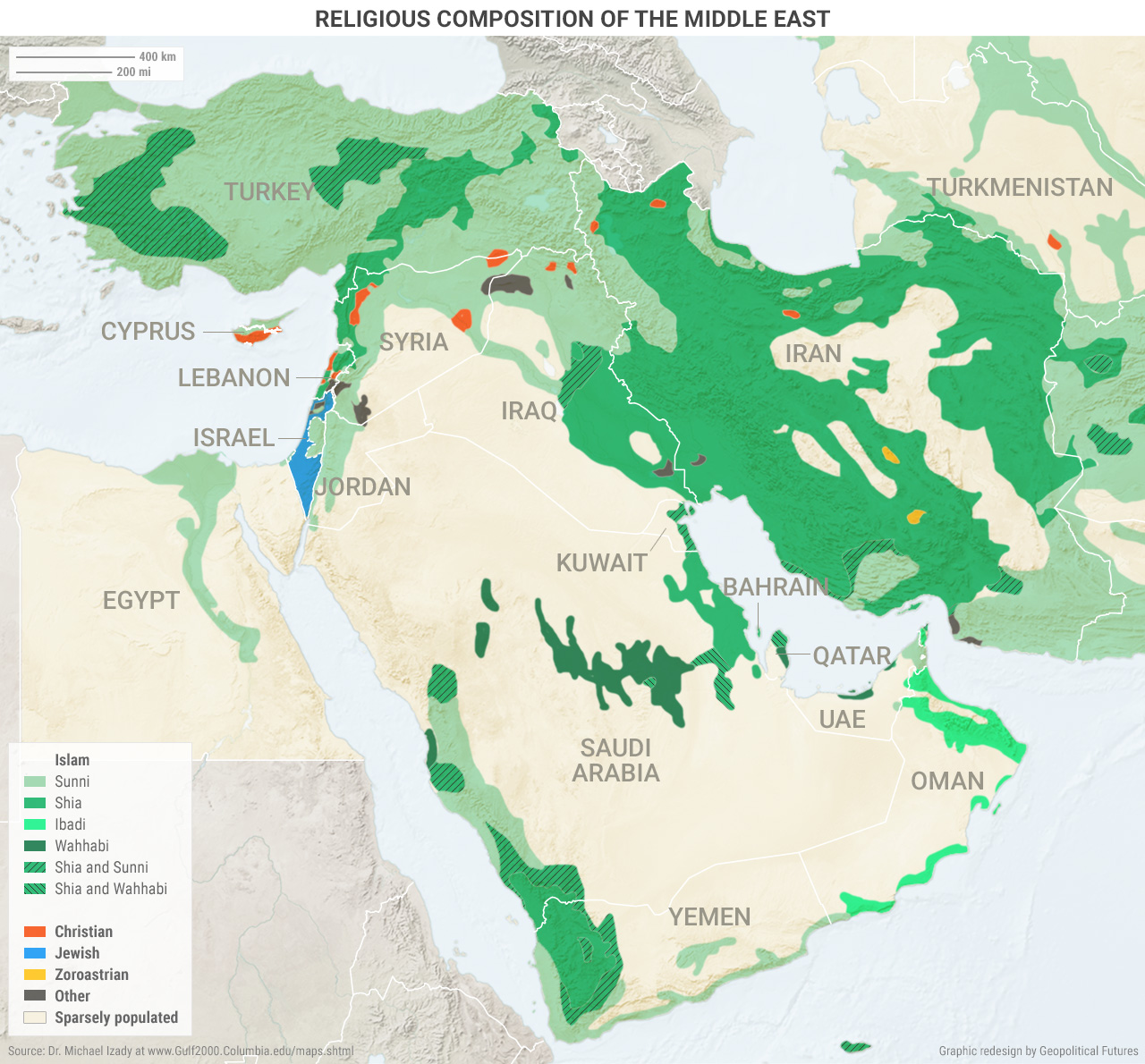 4 Maps That Explain Wars In The Middle East And North Africa