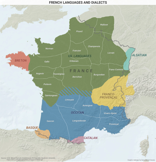 This Map Explains The Roots Of France’s Growing Nationalism - Mauldin Economics