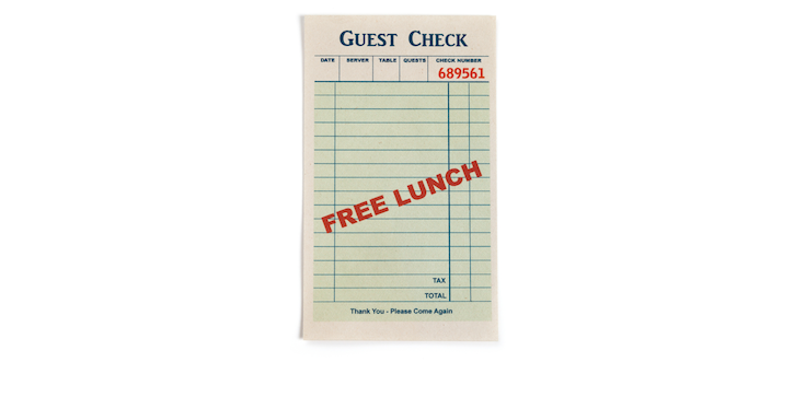 Living in a Free-Lunch World